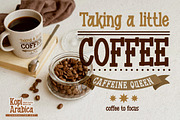 Kopi Arabica-Unique Playful Display, a Font by Gassstype (Thumbnail 7 of 8)