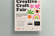 Creative Craft Fair, a Flyer Template by MightyDesign (Thumbnail 3 of 8)