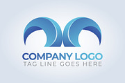 Bluish Brand Identity Logo Template, a Branding & Logo Template by arslantanoli (Thumbnail 1 of 3)