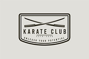 Karate Logo, Emblems, Icons, logos, a Branding & Logo Template by Billah Hub (Thumbnail 3 of 6)