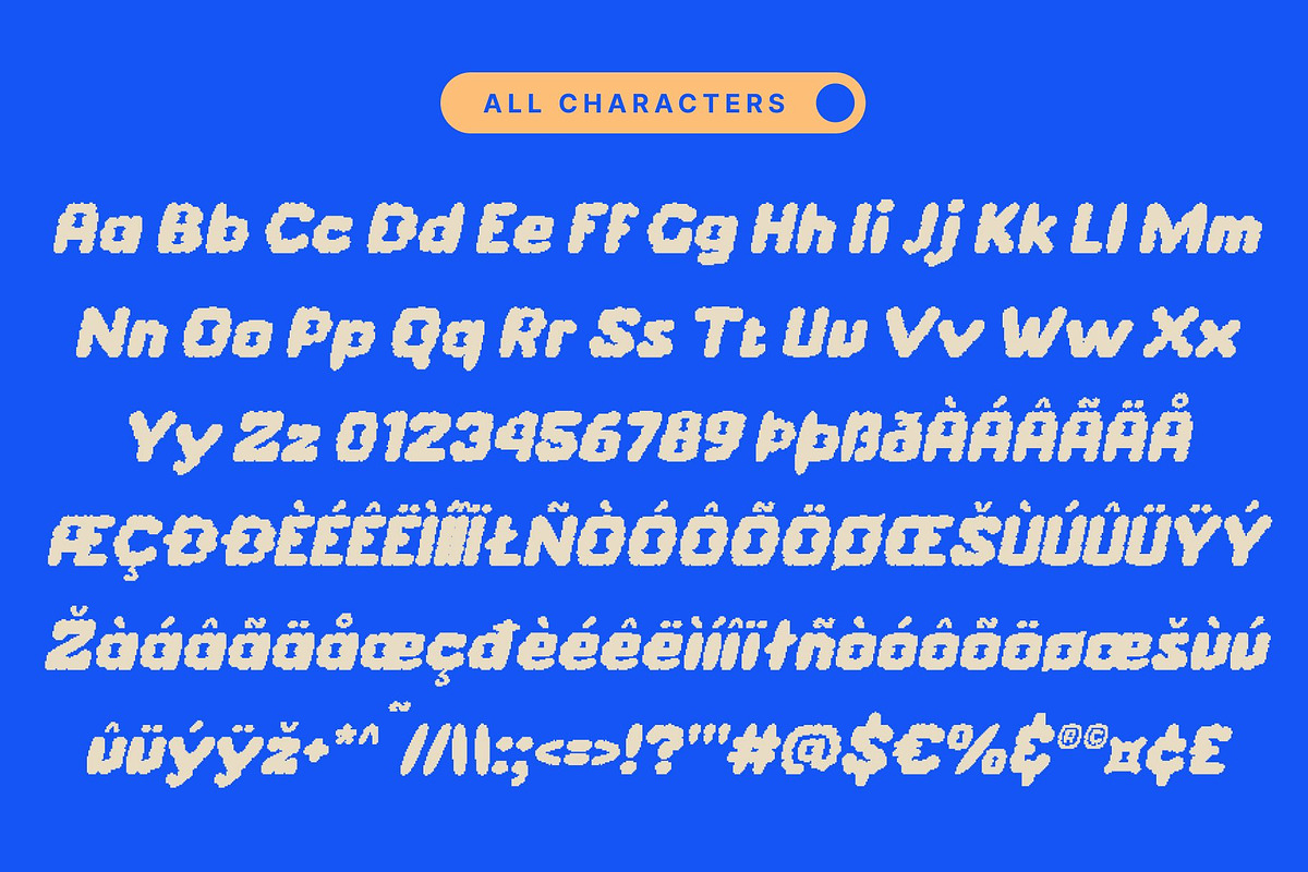 Camei Pixel, a Sans Serif Font by Craft Supply Co. (Photo 8 of 8)