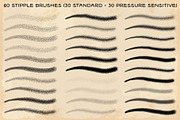 Instant Tattoo Brushes for Photoshop, a Brush Add-On by BAD TASTE (Thumbnail 3 of 4)