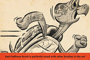 DupliTone Halftone Brushes Affinity, a Brush Add-On by RetroSupply Co. (Thumbnail 5 of 18)