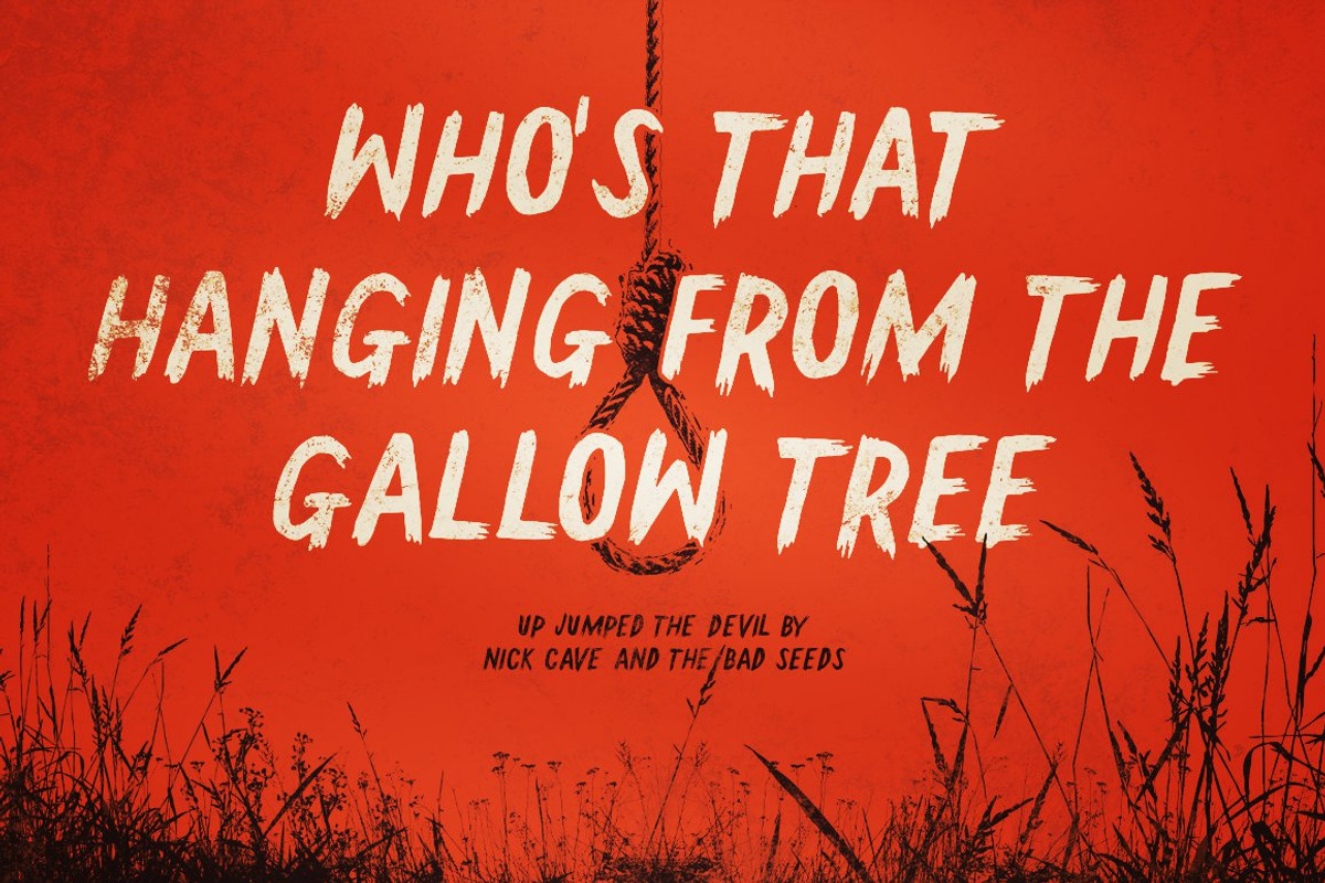 Display font Gallow Tree, a Font by Itsmesimon (Photo 3 of 6)