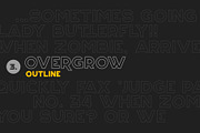 Overgrow Typeface, a Font by Revorklabs (Thumbnail 5 of 16)