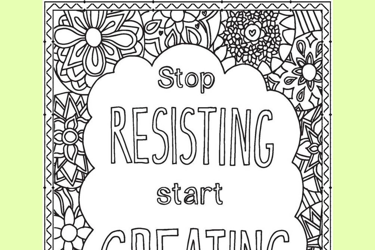 Growth Mindset Coloring & Posters, an Education Illustration by Sourcedigi (Photo 4 of 4)