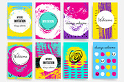 Invitation cards., an Invitation Template by DikayaMiau (Thumbnail 1 of 8)
