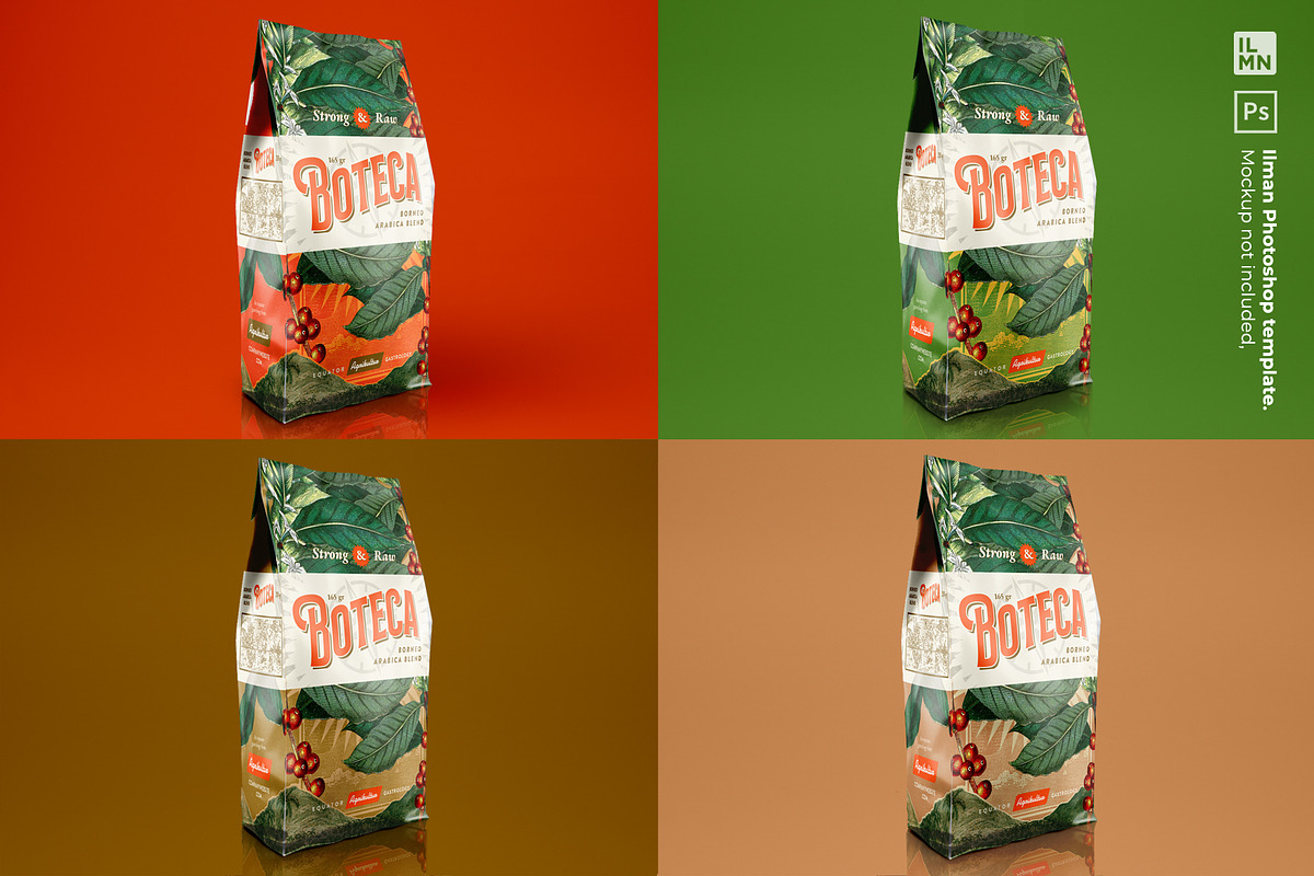 Boteca - Coffee Packaging Template, a Templates & Theme by Ilman (Photo 5 of 6)