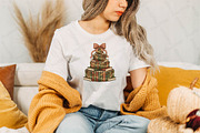 Christmas Book Tree PNG, Retro Chris, an Illustration by DreamPrint404 (Thumbnail 4 of 7)