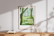 Nature's  Watercolor Background, a Background Graphic by KlymchukArtworks (Thumbnail 3 of 13)