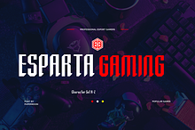 ESparta Gaming Font OpenType TTF OTF