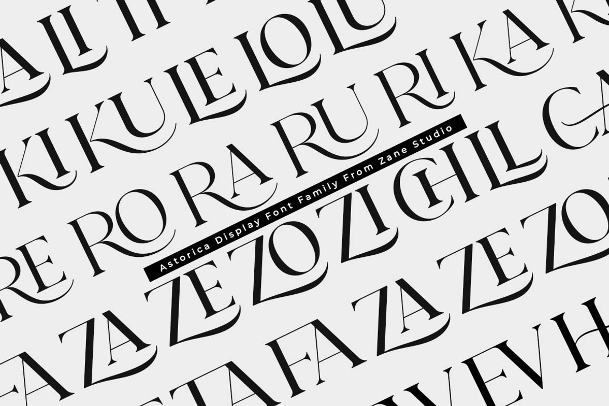 Astorica Display -  Font Family, a Serif Font by Zane Studio (Photo 14 of 16)