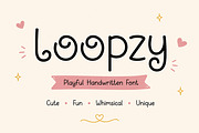 Loopzy, a Handwritten Font by Wow Magic (Thumbnail 1 of 6)