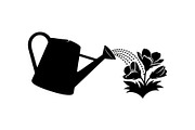 50 Garden Watering Can Silhouette bu, an Illustration by Designer_Momina (Thumbnail 44 of 51)
