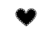 Stitched Heart Silhouette Vector Bun, an Illustration by Designs_River (Thumbnail 9 of 41)