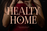 Healty Home Elegant Serif Font, a Serif Font by Graphicxell (Thumbnail 1 of 8)