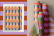 Geometric seamless patterns set, a Pattern Graphic by Good Studio (Thumbnail 10 of 13)