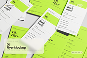 DL Flyer Mockup, an Advertising Mockup by Toasin Studio (Thumbnail 1 of 7)