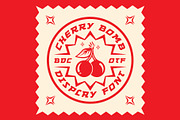 Cherry Bomb Display Font, a Font by Brethrendesignco (Thumbnail 4 of 4)