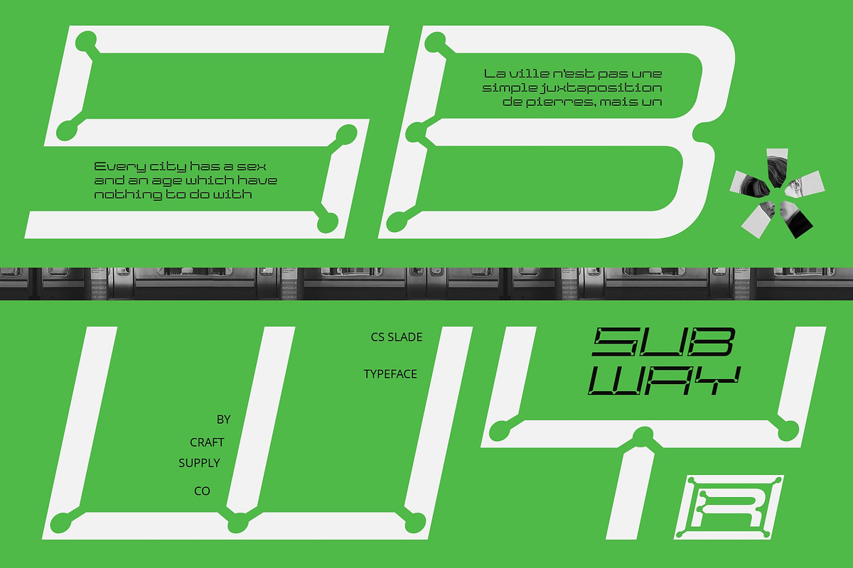 CS Slade – Inktrap Font, a Sans Serif Font by Craft Supply Co. (Photo 4 of 8)