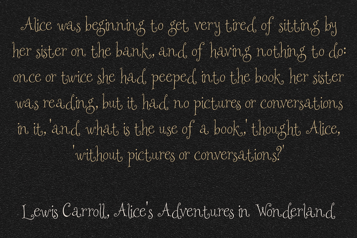 Honeystruck Curly Storybook Serif, a Serif Font by The October Creative (Photo 5 of 8)