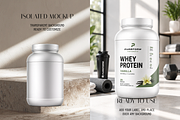 Supplement & Vitamin PNG Mockup Pack, a Packaging Mockup by Threestudio (Thumbnail 3 of 3)