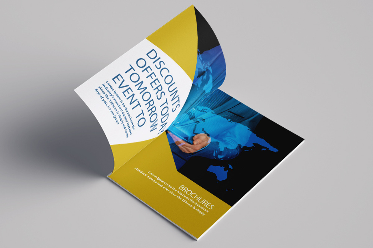 Business Bifold Brochure 16 Pages, a Brochure Template by Psd Templates (Photo 6 of 9)