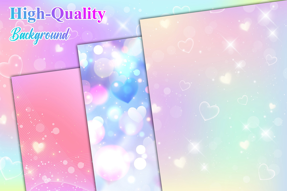 Valentine Bokeh Background, a Decorative Illustration by Digital Studio (Photo 8 of 15)