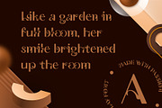 Butique Display Font, a Serif Font by fuzztype (Thumbnail 4 of 12)