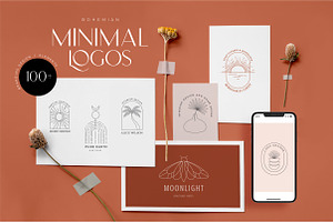 Bohemian Minimal Logos collection