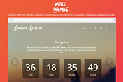 CMP Stylo - Coming soon theme, a WordPress Template by NiteoThemes (Thumbnail 1 of 5)