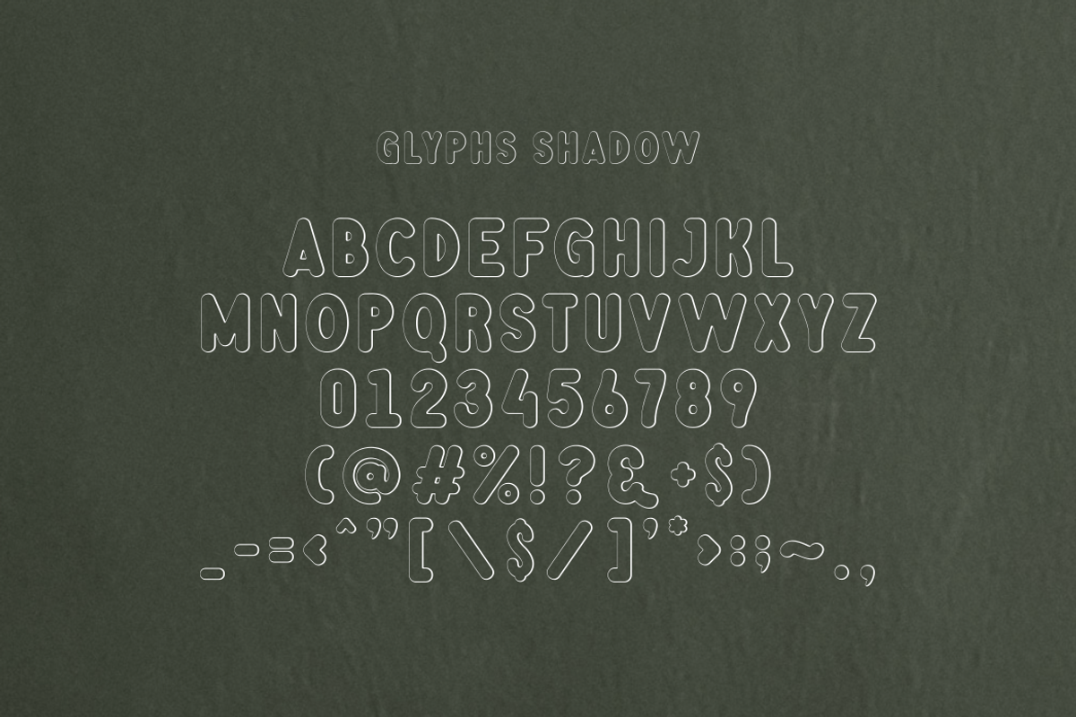 Yakosi 3 Style Childs Edition Font, a Slab Serif Font by Monoletter Studio (Photo 4 of 7)