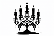 Candle silhouette vector, an Illustration by Amazin_art (Thumbnail 11 of 13)