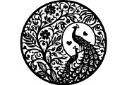 Vintage Floral Vector Pack, an Object Graphic by abu67222 (Thumbnail 2 of 13)