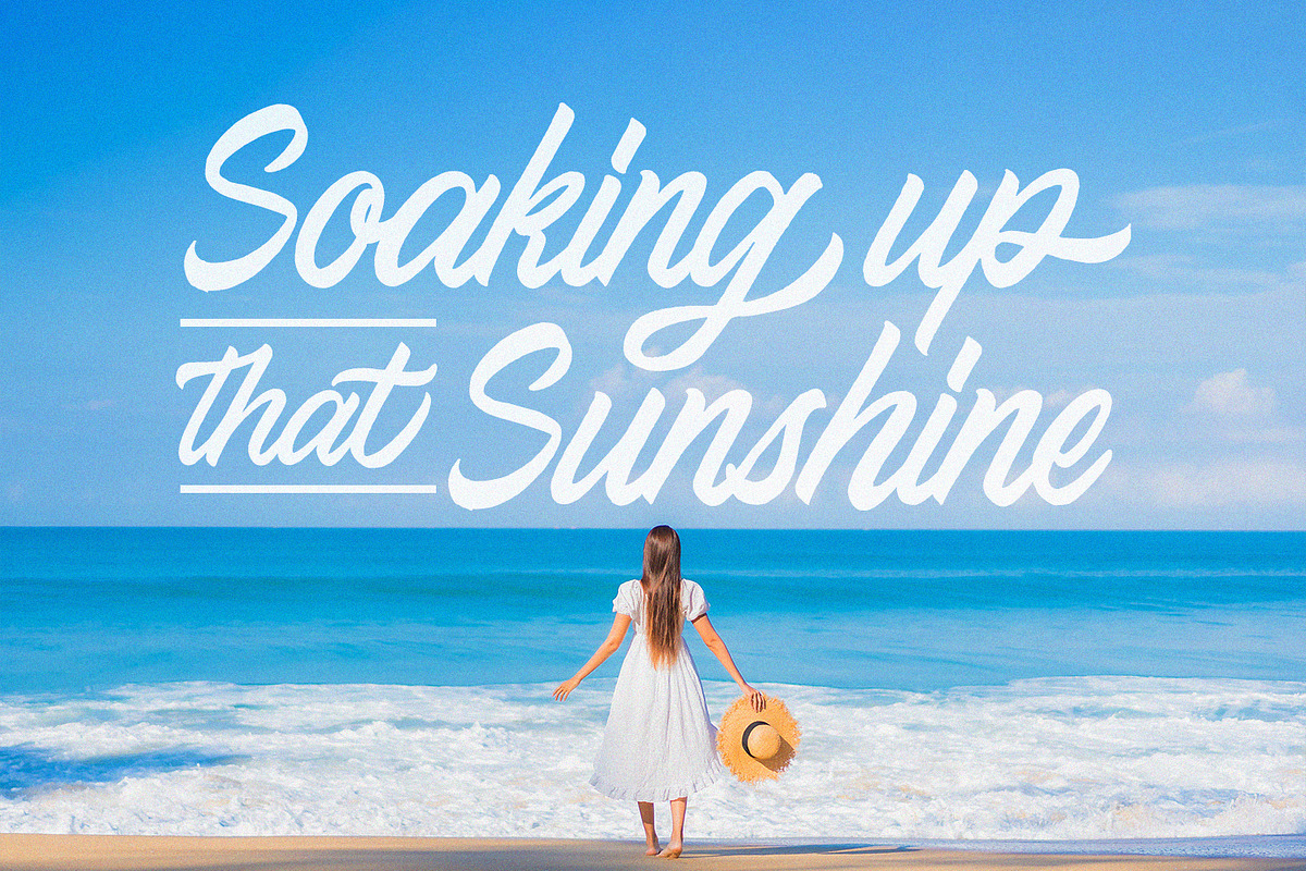 Northing - Modern Script Font, a Script Font by Alpaprana (Photo 5 of 10)