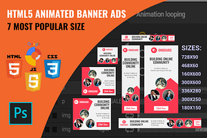 Corporate - HTML5 Animated Banners