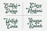 Anteng Jatisari - Script Font, a Handwritten Font by GFRcreative (Thumbnail 4 of 9)