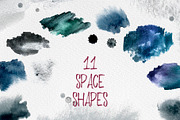 Space Travel - watercolor collection, a Texture Illustration by Alina Sh (Thumbnail 8 of 11)