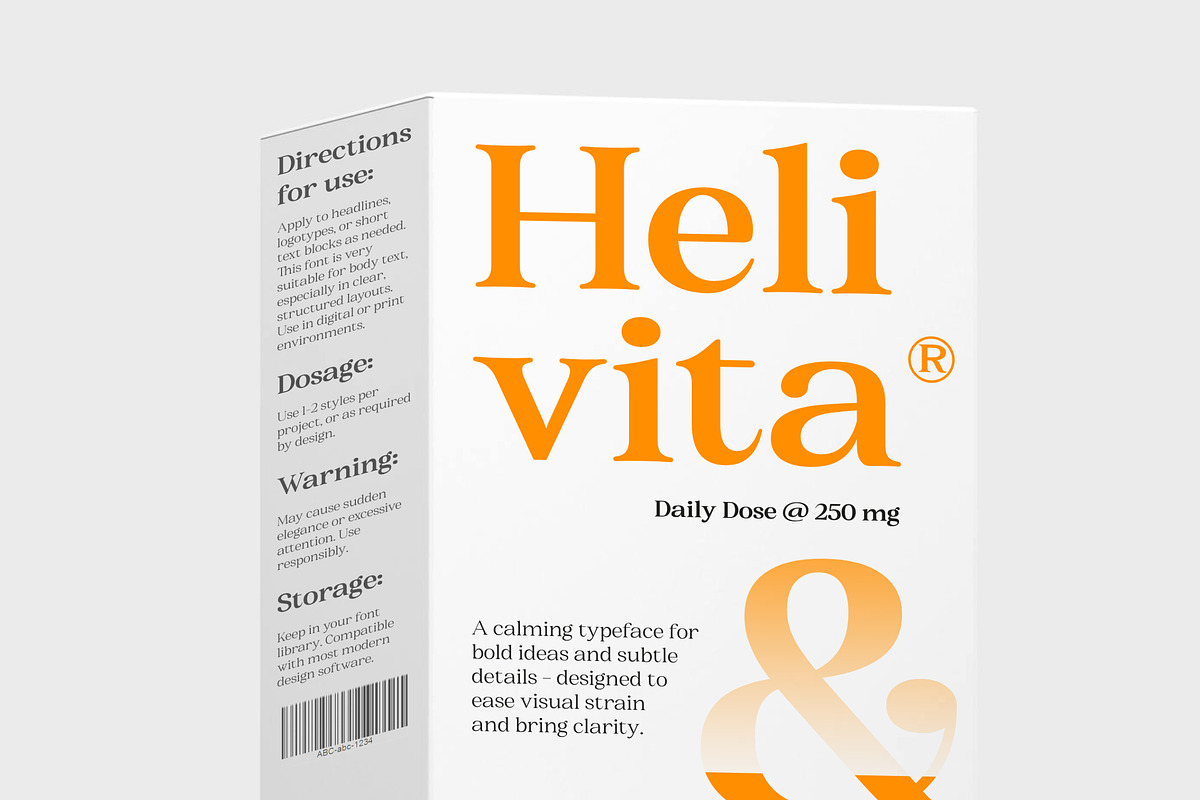BS Helivita, a Font by Black Studio (Photo 6 of 15)