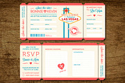Las Vegas Vector Invite Tickets, an Invitation Template by Pingebat (Thumbnail 2 of 3)