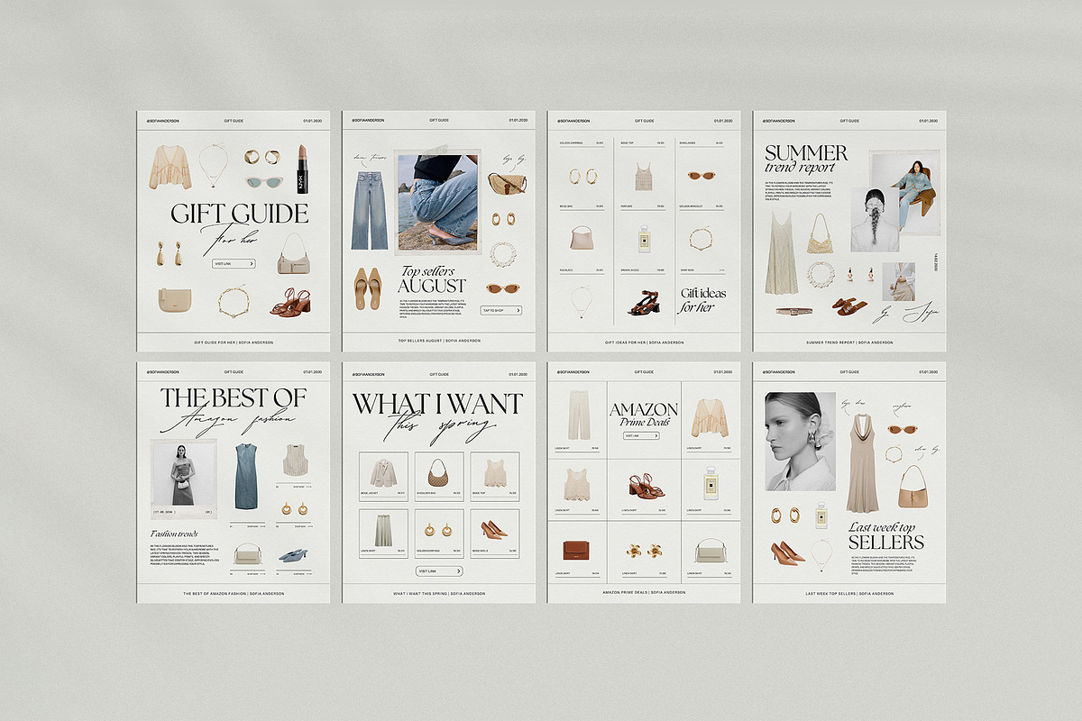 40 Canva LTK Instagram Template | Amare Creative