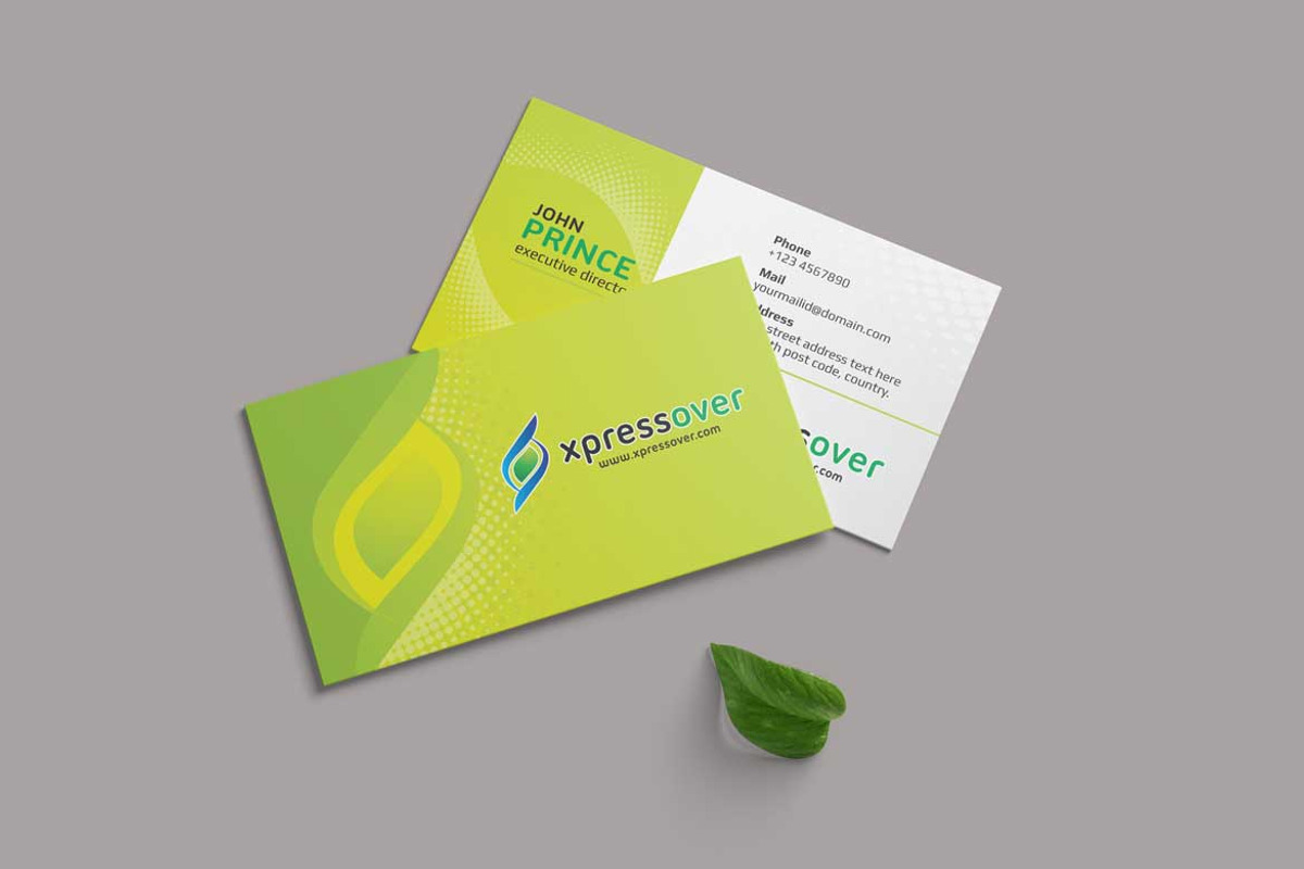 Corporate Business Card Template, a Business Card Template by BrandlyTemplate (Photo 2 of 3)