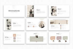 Minimal Grab Presentation Template