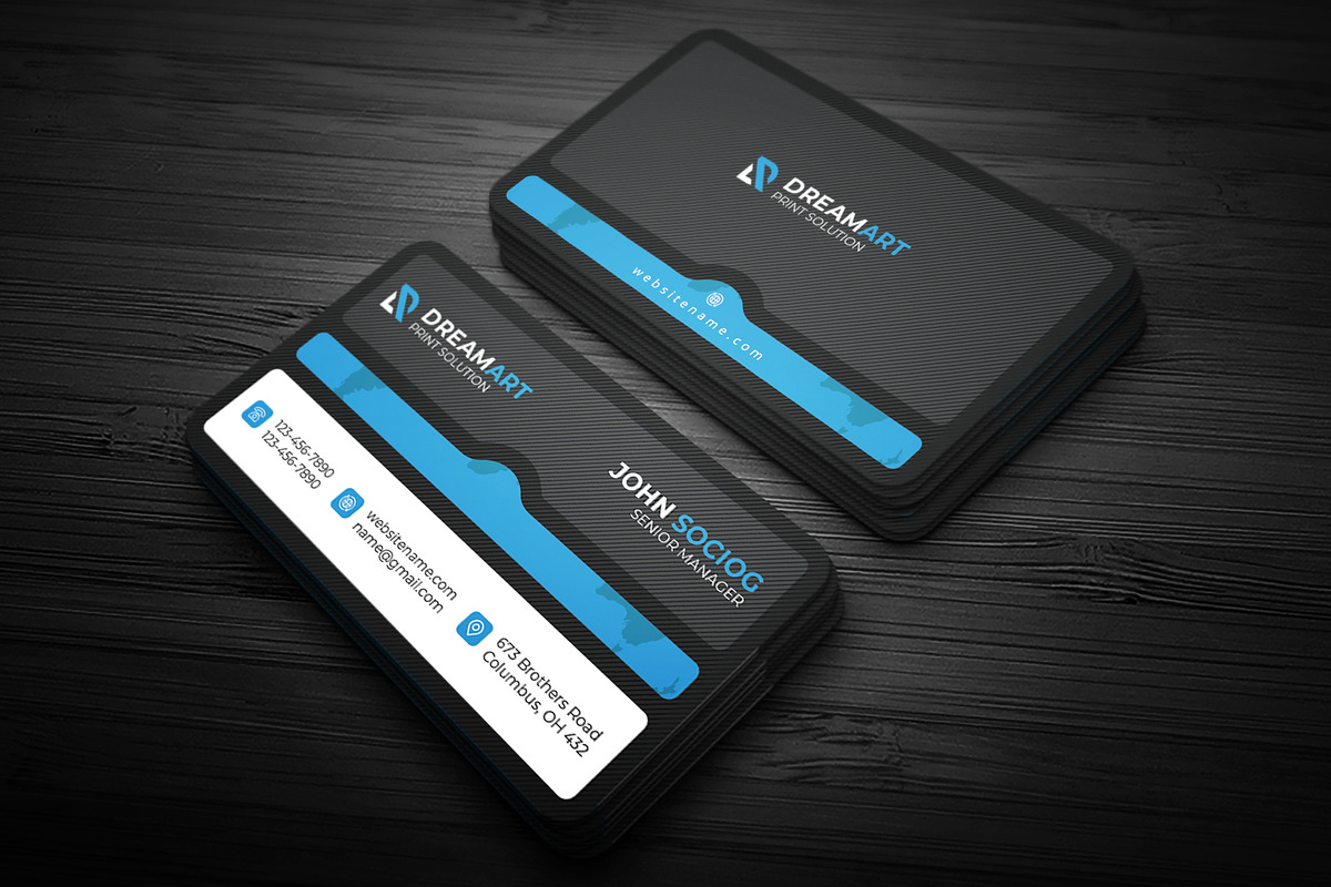 Modern Business Card, a Business Card Template by GFXCity (Photo 2 of 4)