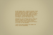 Ghost Stories, a Sans Serif Font by MEG BURK CHOI (Thumbnail 6 of 6)