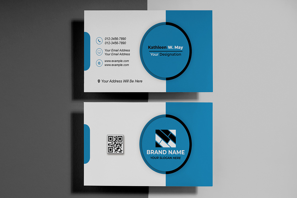 Startup Business Card Template preview 2