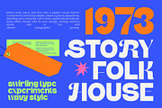Story Folk House Display Sans, a Sans Serif Font by timelesstype.co (Thumbnail 9 of 10)