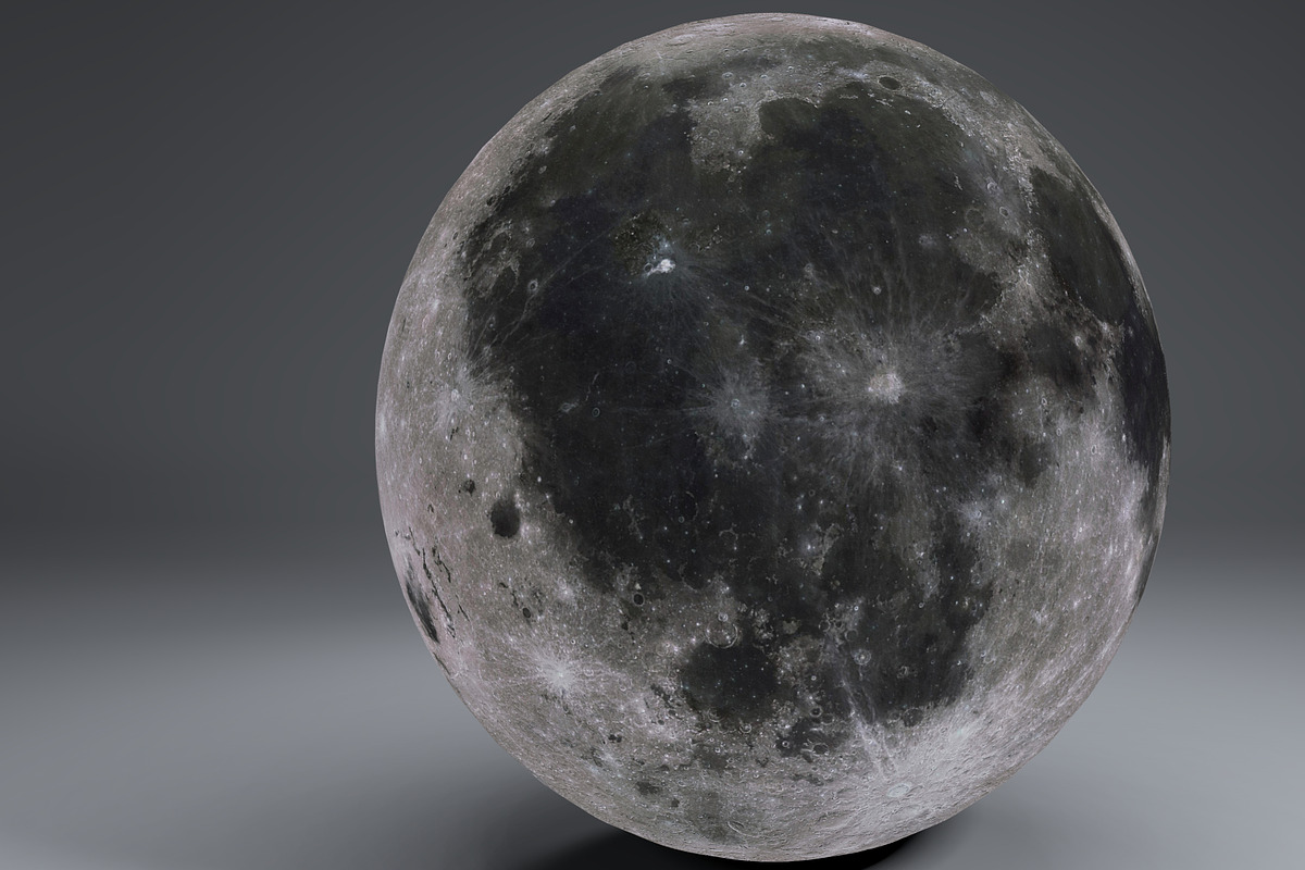 MoonGlobe 4k, an Environmental 3D Model by Flash My Pixel (Photo 6 of 7)