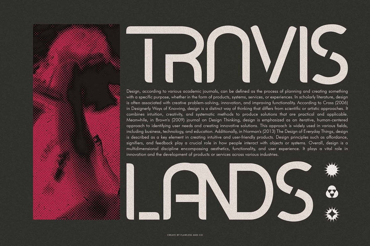 Polaryon - Sans Serif Display Font, a Sans Serif Font by Flawless And Co (Photo 6 of 10)