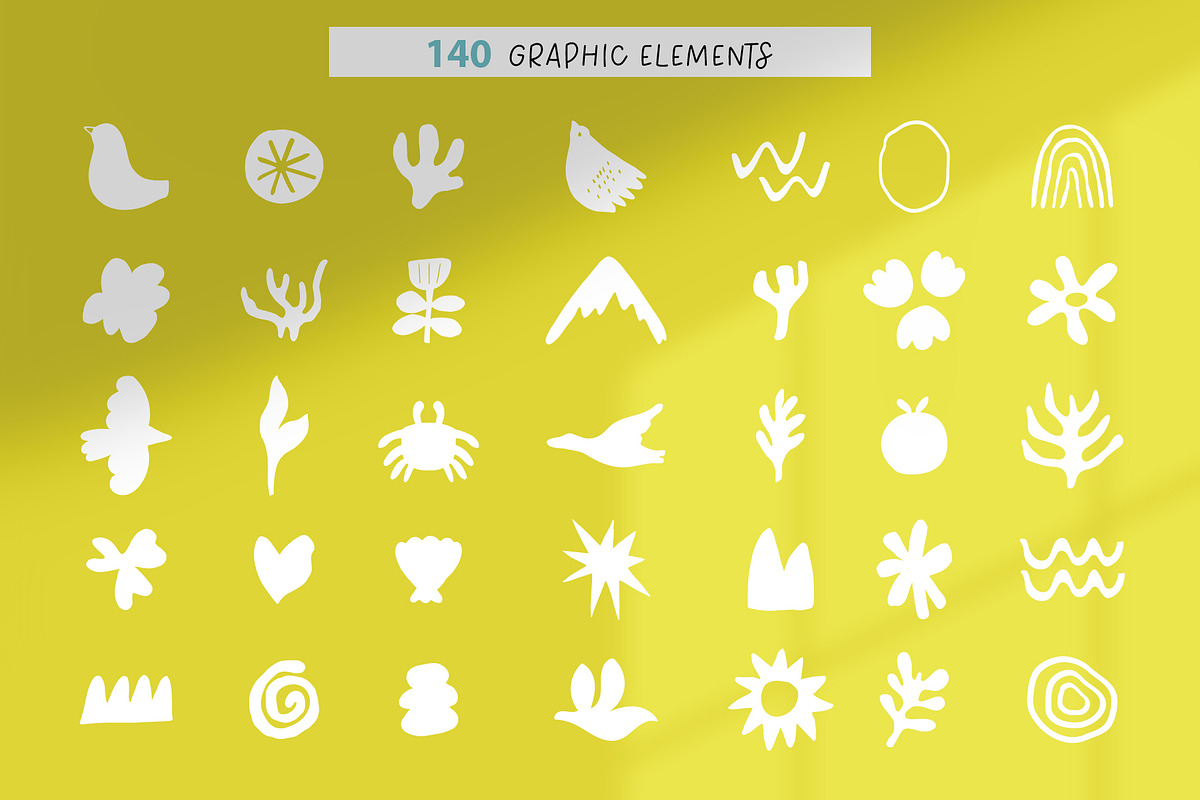 Arty Shapes • Hand Drawn Graphics, an Object Illustration by danceyourlife (Photo 6 of 12)